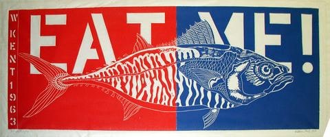 Eat Me (Red & Blue)