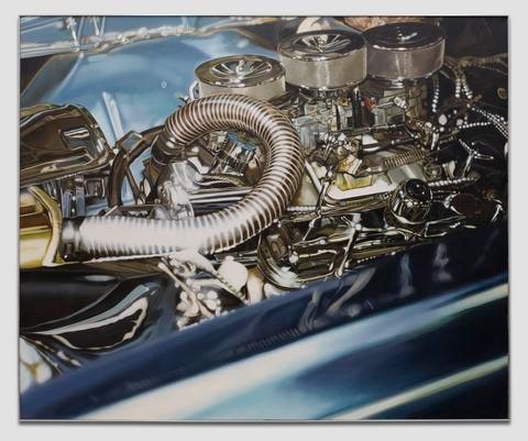 Triple Carburetor GTO Candy Apple Blue