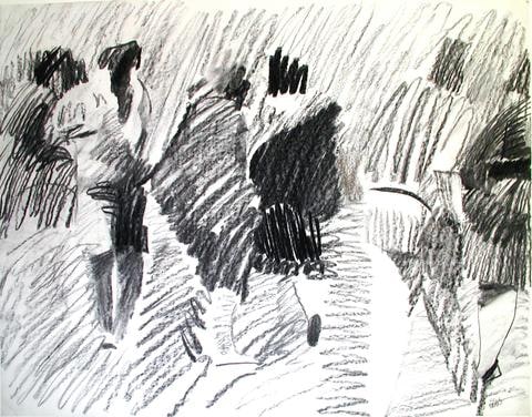 Sidewalk Scene