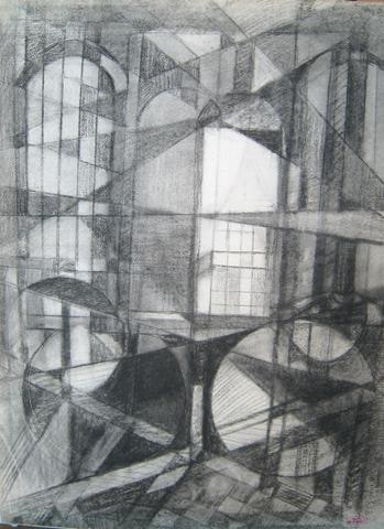 Interieur d'usine (Interior of a Factory)
