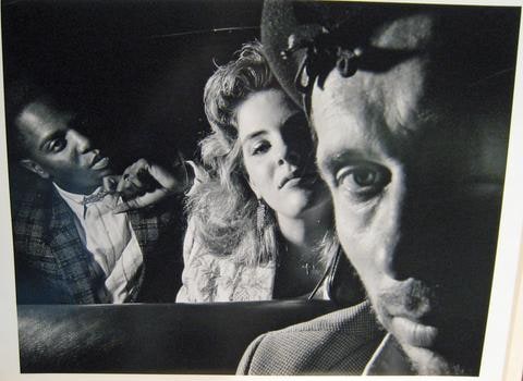 Self-Portrait with Black and White Couple