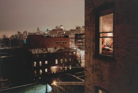 Out My Window, Brooklyn, Snow, from the series Out My Window