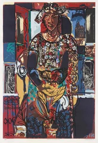 Woman in Interior