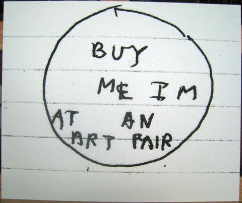 Buy me I'm at an art fair