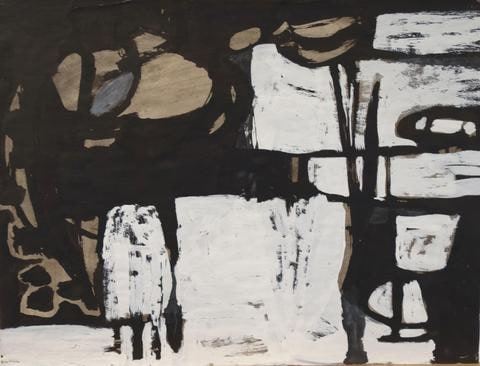 Untitled [Black, White, and Gray III]