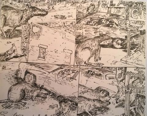 Untitled [Four Rats]