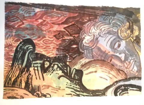 Man and Woman Dreaming
