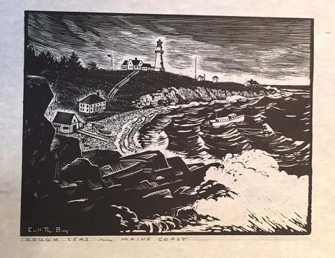 Cape Elizabeth Light--Maine Coast