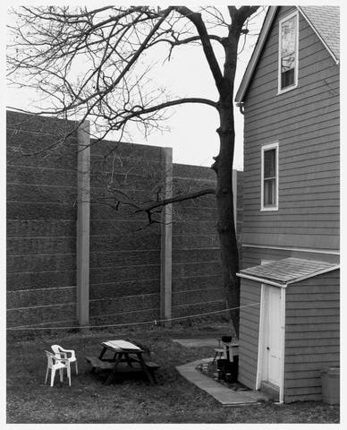 House with Sound Wall, New Jersey