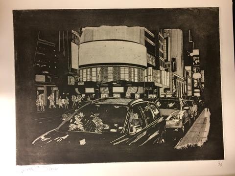 Untitled [Windshield Reflections], from the Times Square portfolio