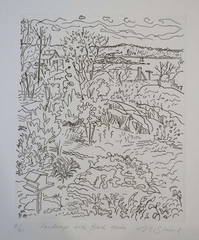 Landscape with Bird Feeder