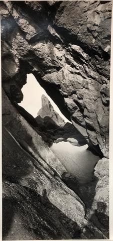 Arch in Basalt Breccia, Lincoln County, Oregon