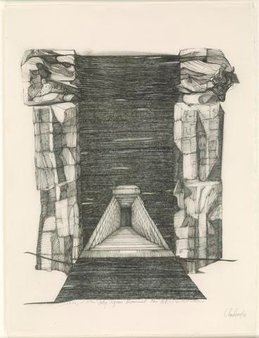 The Foley Square Monument New York, from the series Monument Drawings