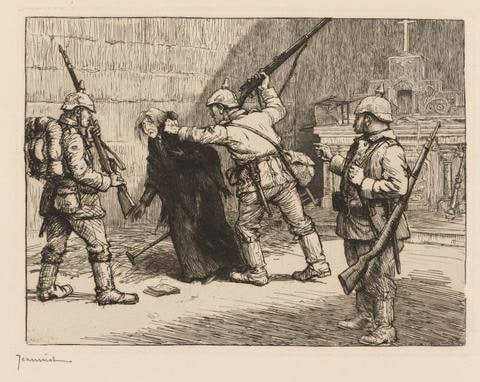 In the Church, from the series Crimes allemands (German Crimes)