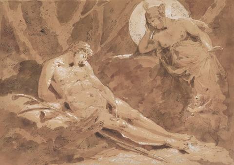 Diana and Endymion with Cupid
