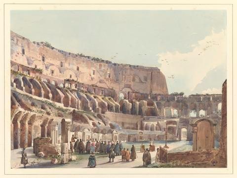 Interior of the Colosseum