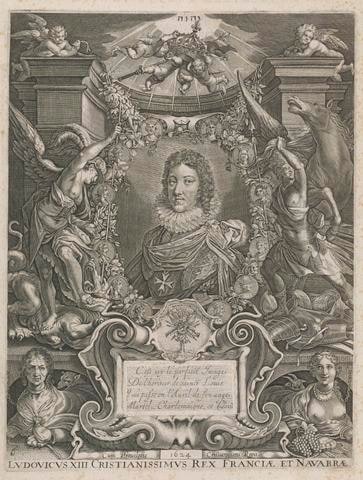 Bust Portrait of Louis XIII