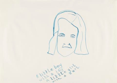 Untitled (A little boy with a toy . . .)
