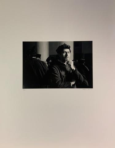 Armenian Seminarian Holding Chin, Easter, Armenian Church, Israel, from Rodney Smith Portfolio Two