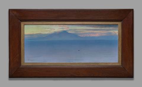 View of Vesuvius from Capri