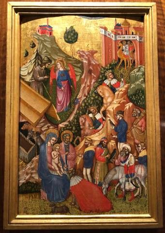 Journey and Adoration of the Magi and the Annunciation to the Shepherds