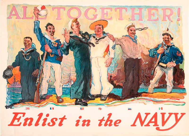 All Together! Enlist in the Navy
