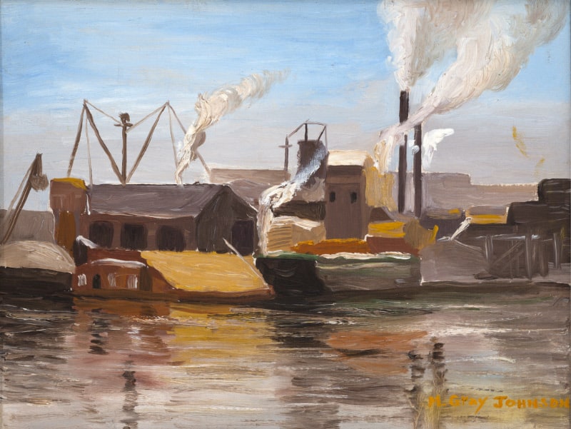 Along the Harlem River