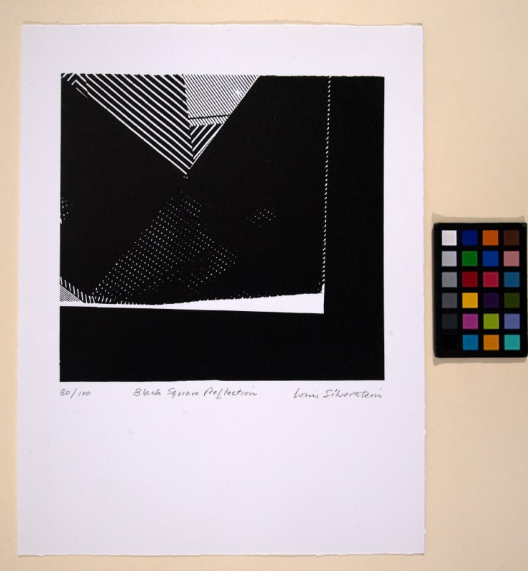 Black Square Reflection