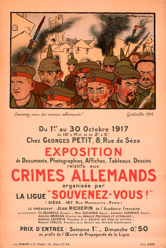 Exposition — Crimes Allemands