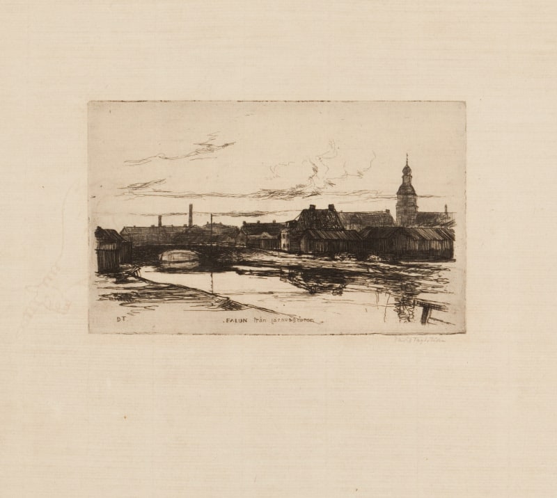 Falun from the Railway Bridge
