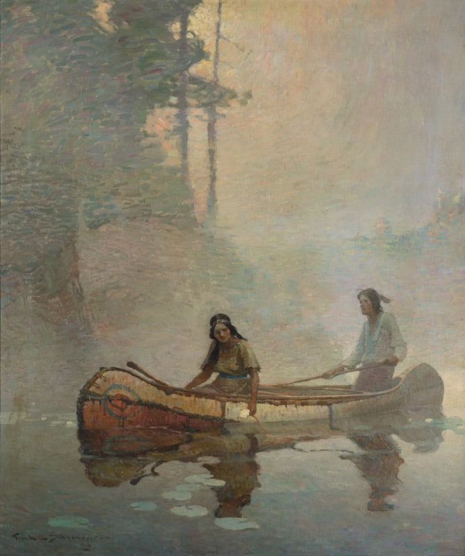 Frontispiece for Scribner's Magazine, June 1917 / The Water-Lily