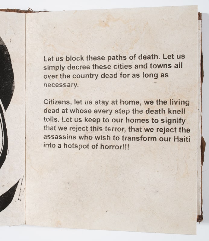 "Let us block these paths of death."