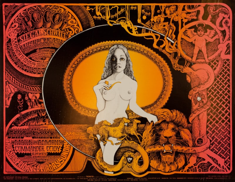 Poco, Siegel-Schwall Band, Wishbone Ash, Sons of Champlin, Mark Almond, Commander Cody