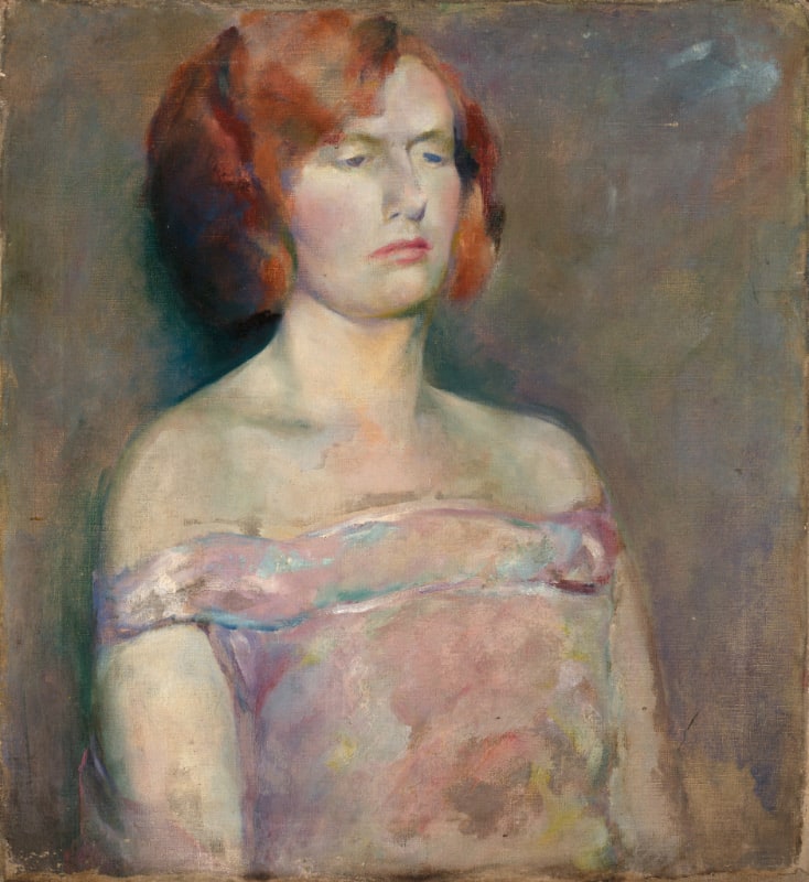 Portrait Study of Margaret Whitney, New York