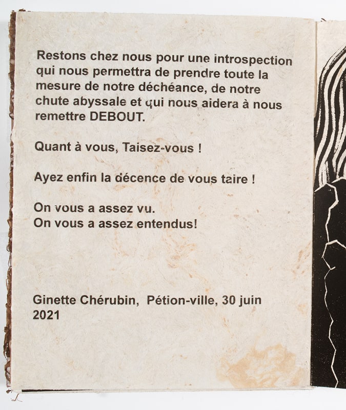 "Restons chez nous pour une introspection..."