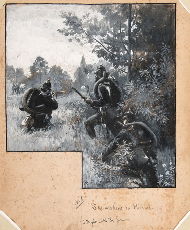 Skirmishers in Pursuit