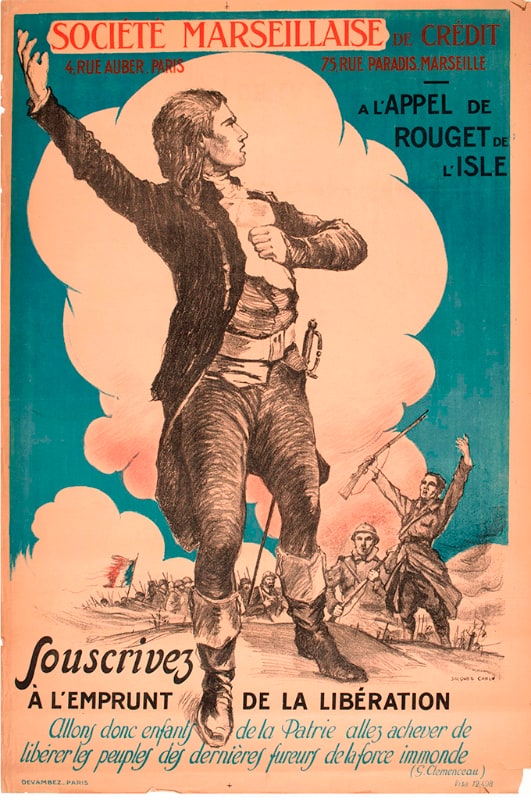 Société Marseillaise de Crédit. Souscrivez á l'Emprunt de la Libération