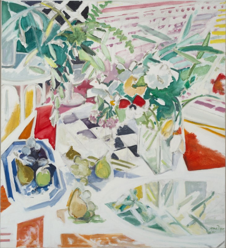 Still Life with Oval Mirror and Chessboard