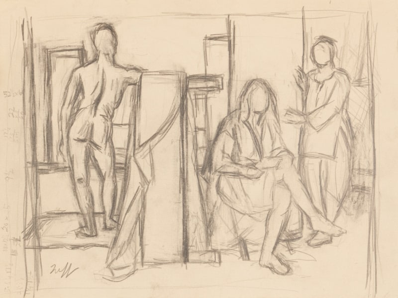 Study for "Triad"
