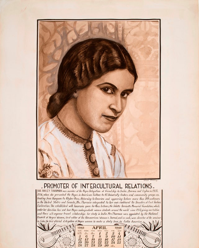 Sue Bailey Thurman, Promoter of Intercultural Relations