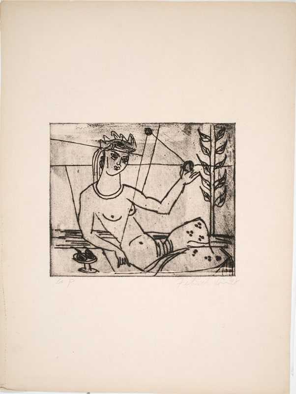 Untitled (Woman with Fruit)