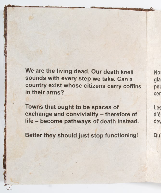 "We are the living dead."