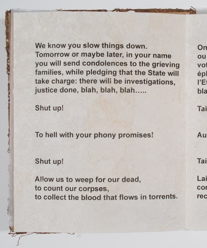 "We know you slow things down."