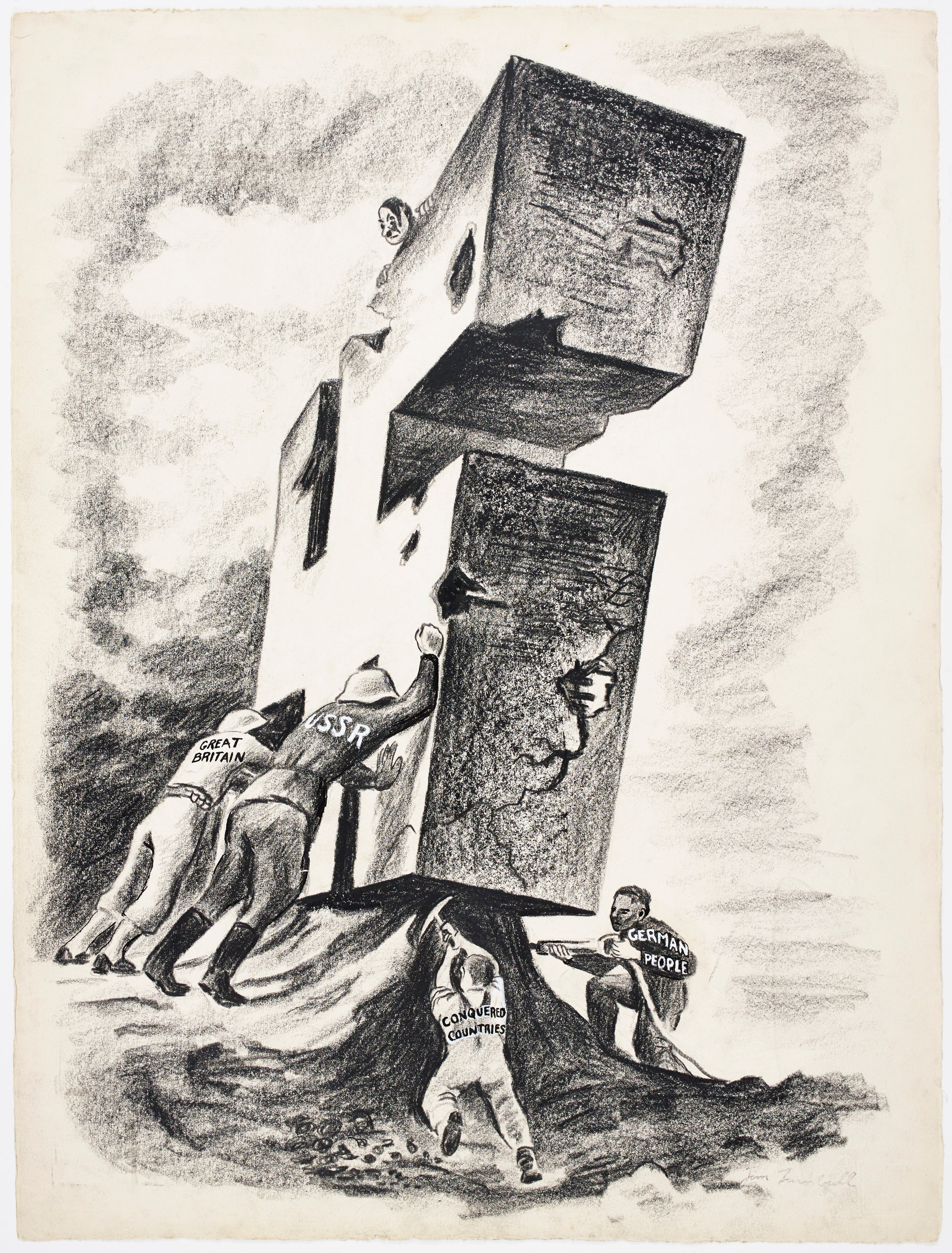 Toppling the Swastika