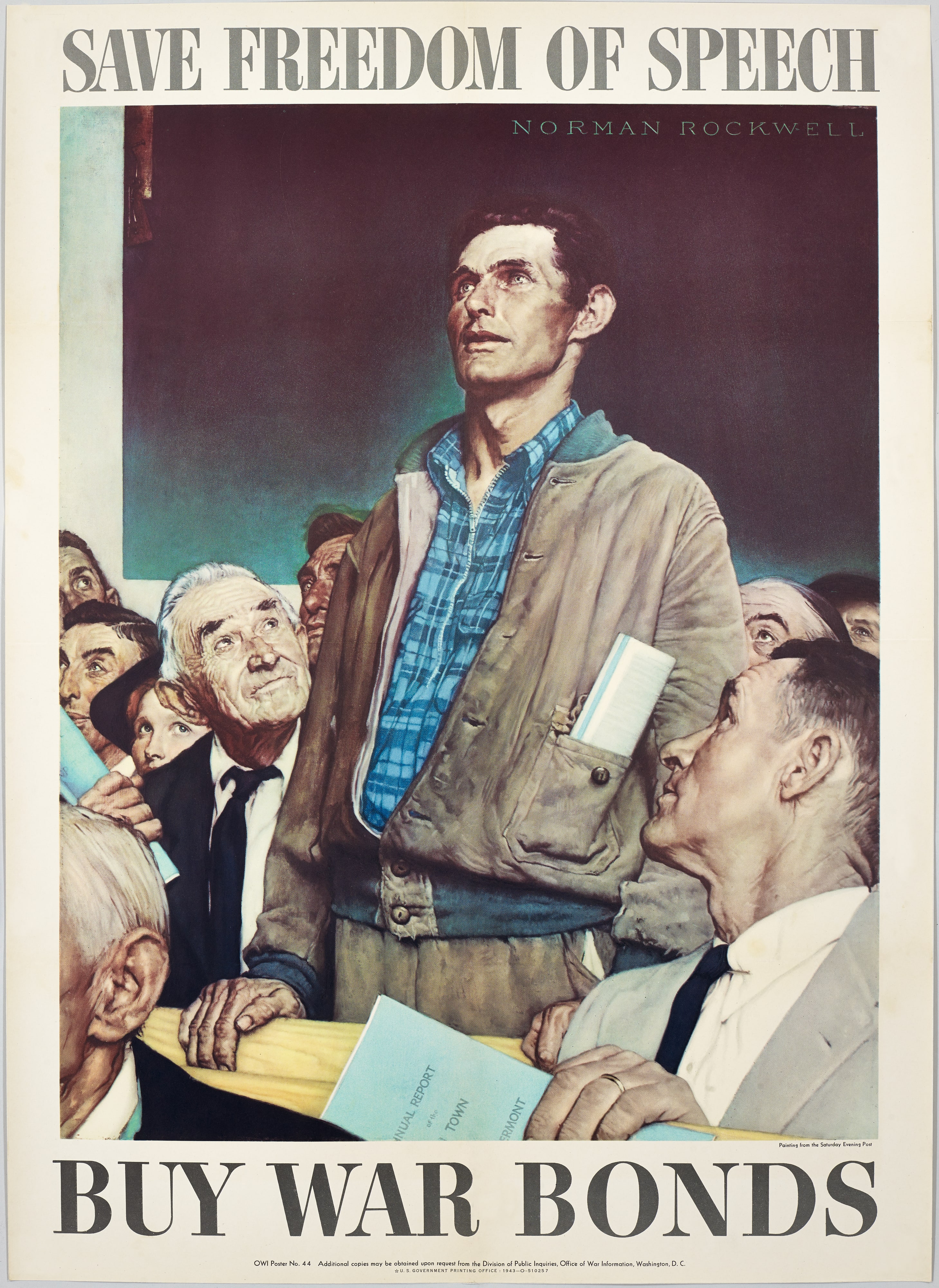 Save Freedom of Speech: Buy War Bonds