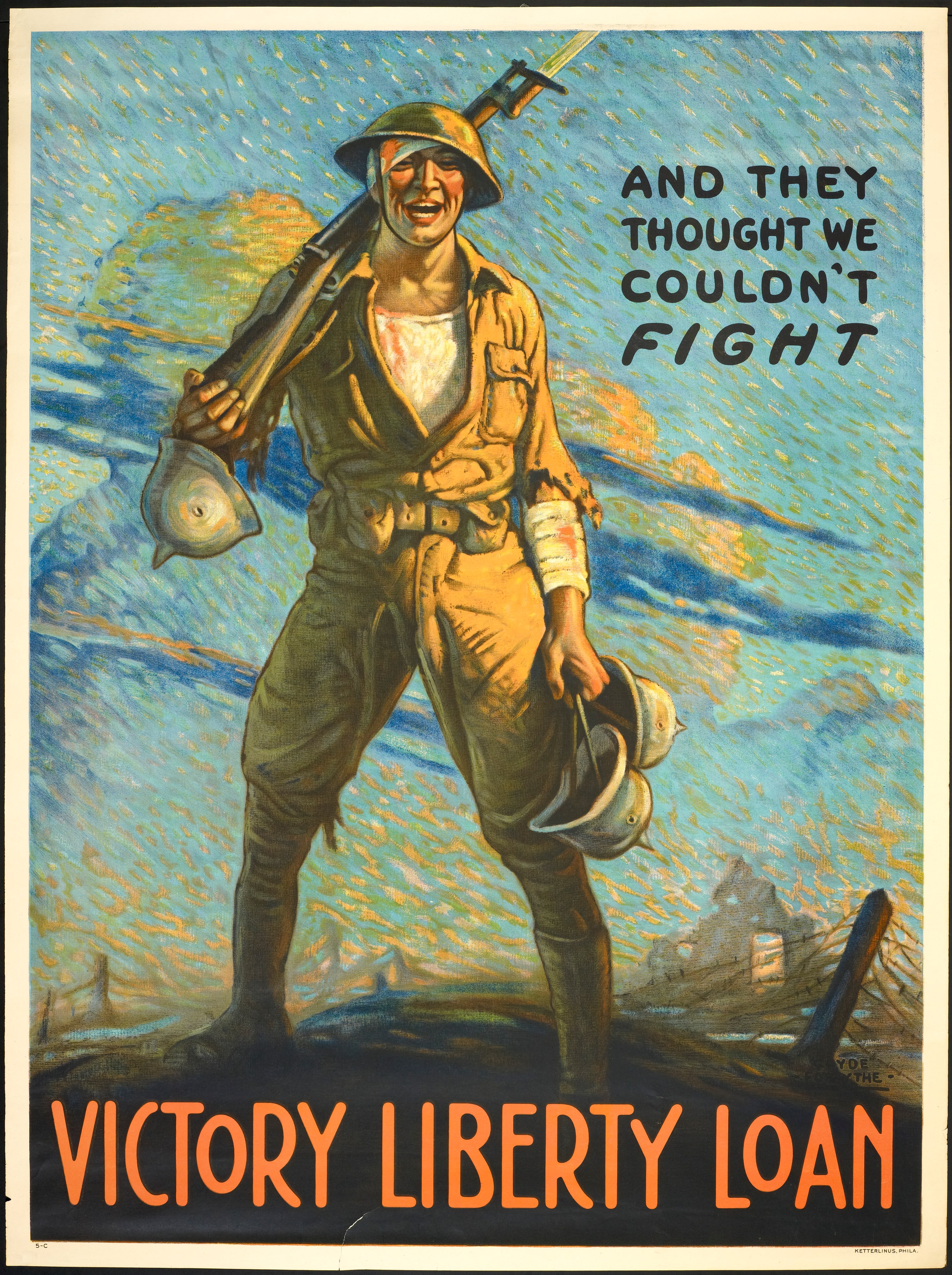 And They Thought We Couldn't Fight. Victory Liberty Loan