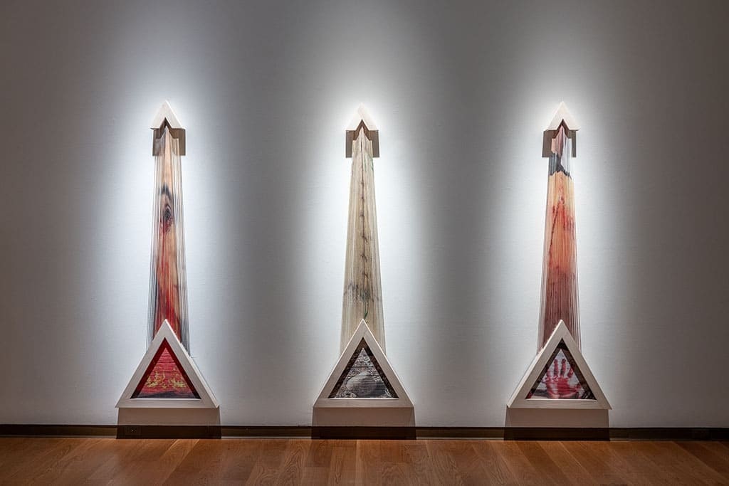 Exhibition View: Mona Bozorgi