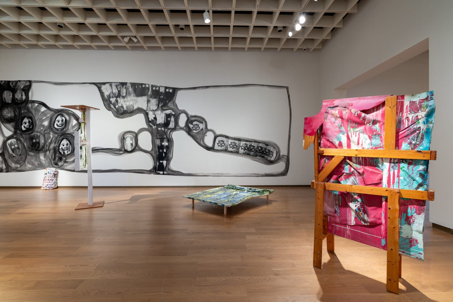 Exhibition View: Edouard Prulhière: The Inverted Sound of Painting
