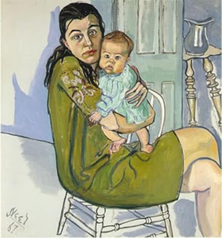 Mother and Child (Nancy and Olivia)