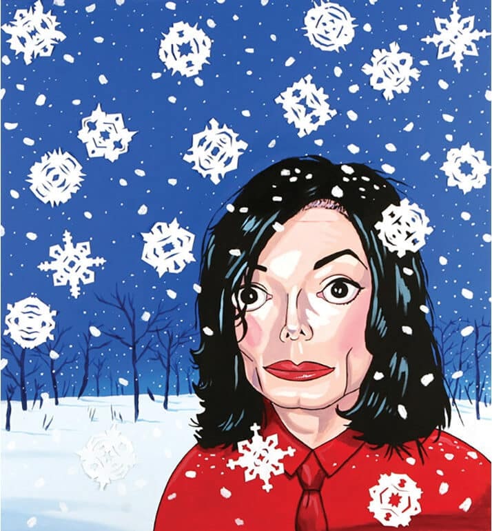 Michael Jackson in Winter